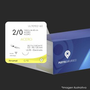 UL90102-60 | ACERO | CALIBRE  2/0 | ACIFLEX | C/12 | Marca: Atramat