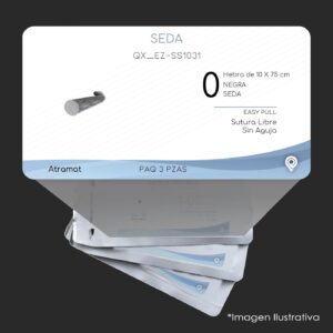 QX_EZ-SS1031 | SEDA | CALIBRE  0 | PERMAHAND | 3 Sobres | Marca: Atramat