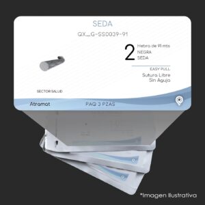 QX_G-SS0039-91 | SEDA | CALIBRE  2 | 060.841.7374 | PERMAHAND | 3 Sobres | Marca: Atramat