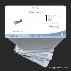 QX_G-SS0738 | SEDA | CALIBRE  1 | 060.841.0775 | PERMAHAND | CORTA CAD. | 3 Sobres | Marca: Atramat