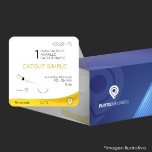 R2628-75 | CATGUT SIMPLE | CALIBRE  1 | C/12 | Marca: Atramat
