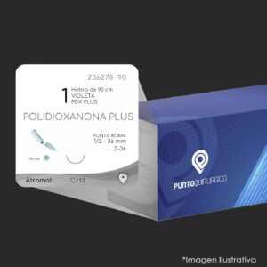 Z36278-90 | POLIDIOXANONA PLUS | CALIBRE  1 | PDS II PLUS | PDPB347 | C/12 | Marca: Atramat